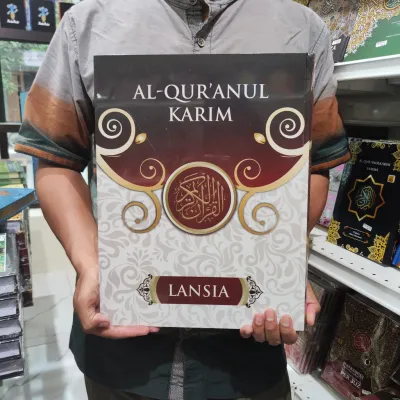 Al Quran Lansia Al Quran Jumbo Non Terjemah B4 Pustaka Mantiq