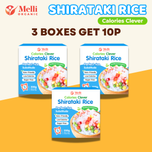 Melli Calories Clever Shirataki Rice Low Calories Sugar Free Supports Weight Loss Good For Heart