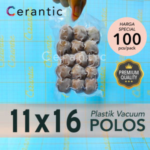 Plastik Vacum Polos 11x16 cm Plastic Vacuum Bag 11 x 16 cm