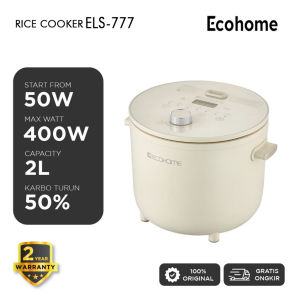 Rice Cooker Ecohome Low Carbo ELS777 / ELS-777 Original Garansi Resmi
