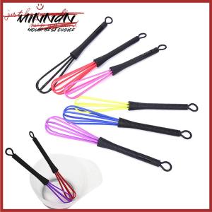 [minnan] 1X MINI Salon hair TOOL Tint Color Dye whisk บอลลูนแส้ผสมแบบสุ่ม