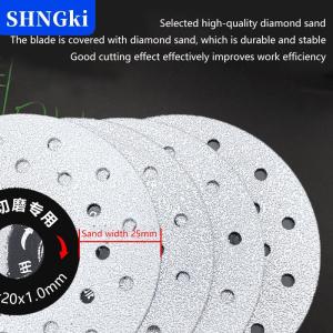 [COD] 🔥🔥🔥SHNGki 1 cái Tấm sứ gốm gạch đá cẩm thạch mỏng cắt lưỡi đĩa cho máy đá cẩm thạch góc máy mài 4  100 mét kim cương khô cắt đĩa