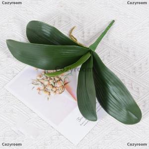 [COD] Cozyroom ดอกกล้วยไม้ใบเทียมดอกกล้วยไม้กล้วยไม้กล้วยไม้ใบเทียมดอกซิมบิเดียมใบไม้สีเขียวสัมผัสแท้ตกแต่งบ้านจำนวนมาก