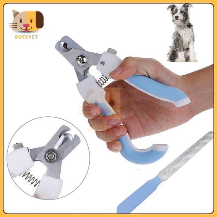 Pet Dog Cat Nail Cutter Pet Grooming Tools With Nail File Pet Toe Care