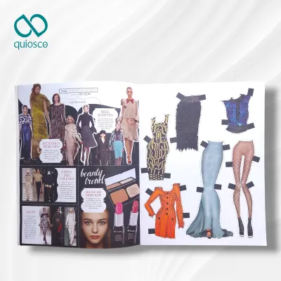 PRELOVED Preview Magazine Paper Dolls Autumn Winter 2012 Trend Report Revlon