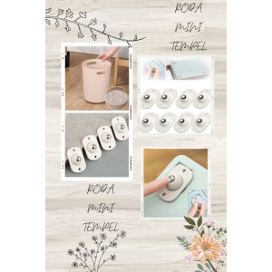 Roda Storage Box Organizer Kecil Tempel Mini Serbaguna 360 derajat / Roda Mini Furniture Meja Rak Susun