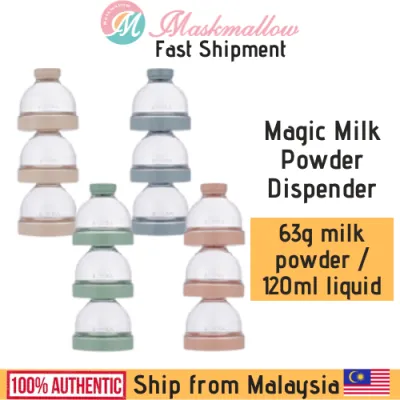 Ready Stock - Simba Magic Milk Dispenser | Milk Powder Container Storage Box 辛巴神奇定量奶粉罐 Bekas simpan susu