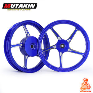 MUTAKIN Motorcycles Mags 511 CNC For Honda Beat Carb/FI Front Disc 4 Holes Rear Drum【1.4X1.6X17S】