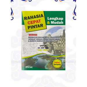 Buku Rahasia Cepat Pintar Lengkap Dan Mudah / Buku Untu SD-AMP-SMA-UMUM / rosi book