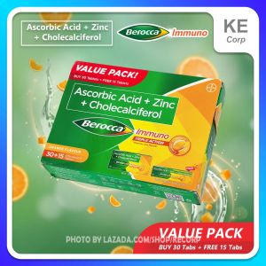 Berocca Immuno 30s+15pcs Orange Value Pack