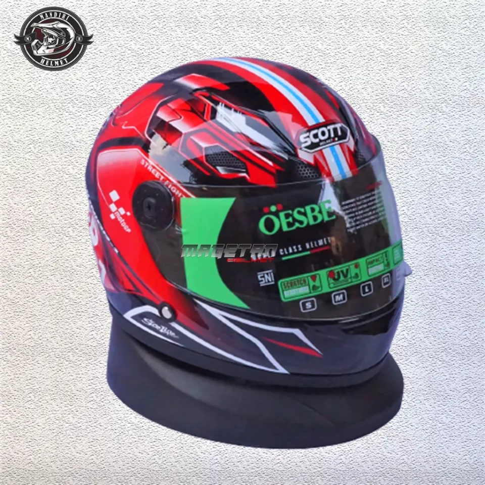 Helm Full Face Anak Scott helm full face anak anak cowok Helm