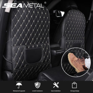 Car Seat Back Anti-dirty Pads Interior Waterproof Leather Protector Pad