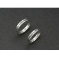 Nhẫn Nam nữ 52Hz Sóng âm thanh Cá voi Quà ngày lễ tình nhân Inox Chắc chữ Thiết kế ban đầu Làm bằng tay NH-158. 
