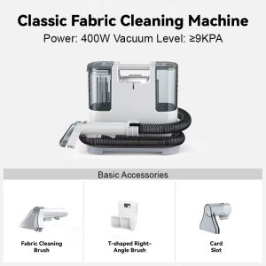 Phlinice Sofa Cleaning Machine / 400W High Efficiency and Energy Saving / Suitable for sofas carpets curtains car seats etc.