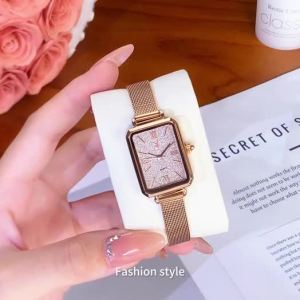 FCPLAYBOY Watch For Women Casual Fashion Watches Original Waterproof Small Dial Stainless Steel Strap Quartz Ladies Watch