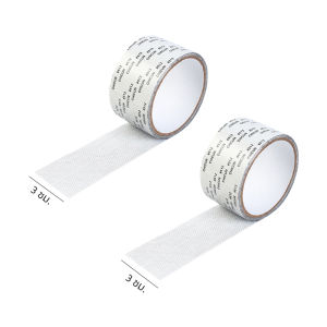 Marino เทปแปะซ่อมมุ้งลวด เทปกาวแปะมุ้งลวด แผ่นแปะมุ้งลวด  สีขาว เหนียวแน่น No.Y831 Y1856