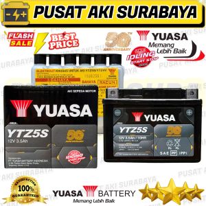 ACCU TERMURAH YUASA YTZ5S SEPEDA MOTOR BEAT FI ESP SCOOPY OLD VARIO TECHNO MEGAPRO NEW MTZ5S YTZ4V DTZ5S GTZ5S