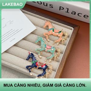 【LAKEBAO】 Tòa án cổ điển phong cách men phi nước Đại Chiến tranh Ngựa trâm cài pins cho phụ nữ quần áo phụ kiện người đàn ông thời trang phù hợp với ve áo Corsage