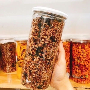 Hủ 300g Gạo Lức Rong Biển Sấy Giòn loại 1 ăn kiênggiảm cândinh dương