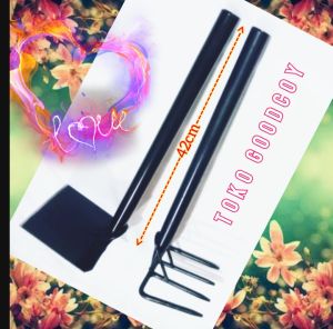 Garukan Cangkul kebun kuat dan tajam paket 1 set ( isi 2pc)