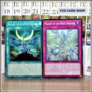 [YCDcardgame] Thẻ bài Yugioh Chính Hãng Set 2 Lá Hỗ Trợ Blue-eyes - Super Rare