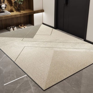 Anti-Slip Crystal Velvet Carpet Floor Mat Living Room Carpet Absorbent Drying Bedroom Rug Bottom
