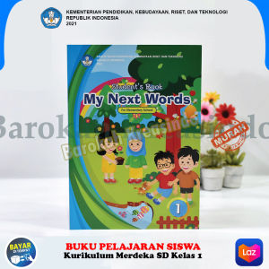 Buku Kurikulum Merdeka SD Kelas 1 Bahasa Inggris Students Book My Next Words For Elementary School