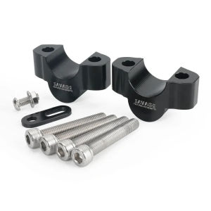 Tracer 9/GT 9GT+ 28mm 1 1/8" Bar Clamp Handlebar Riser Block 20mm Rise For Yamaha Tenere 700 690 XTZ700 T700 9 GT Plus 21-2024