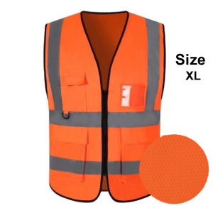 Genuine Product Guarantee Reflective Vest High Visibility Safety Clothing VEST MULTI POCKETS Safety Vest