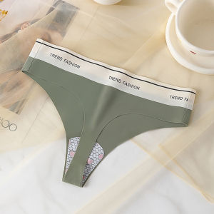 YOLO กางเกงในคุณภาพสูงผ้าไหมน้ำแข็งไร้รอยต่อใหม่สำหรับผู้หญิงบิกินี่กางเกงกีฬาโยคะชุดชั้นในสตรีชุดชั้นในเซ็กซี่กางเกงในเพื่อสุขภาพระบายอากาศสำหรับฤดูร้อน