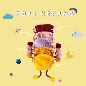Topi Bayi Kualitas Tinggi: Topi Rajut Nanas & Aksesoris Bayi