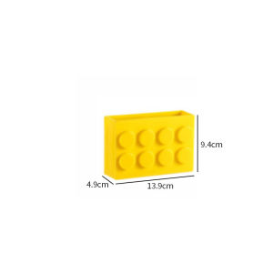 Magnetic Storage Box Building Block-Shaped Refrigerator Side Storage Rack Kitchen Magnetic Chopstick Cage Tableware Storage Rack