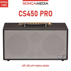 Dàn âm thanh di động SONCAMEDIA CS450 PRO - Loa bluetooth karaoke di động ACNOS - CS450 PRO
