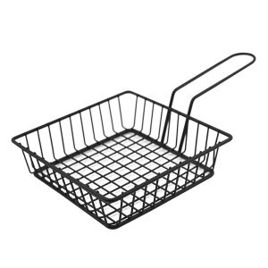 American Fries Basket French Fries Holder Sizzling Basket Food Tray Burger Plate Tableware Fries Tray French Fries Holder Fries Plate Kitchen Restaurant Party Supplies