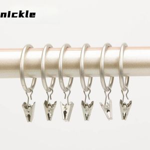 10/20/30 PCS Window Curtain Clips with Hook Shower Curtain Rod Clips Rings ，window ring bath clipShower curtain clip hook