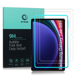 FCIbywind For Samsung Galaxy Tab S9+/S9 FE+/S10+Screen Protector(Pack of 2)with Easy Install Kit