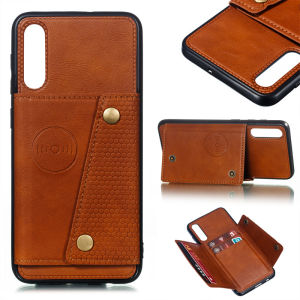 Luxury PU Leather Wallet Shockproof Case For Samsung Galaxy A20 A30 A50 A70 A50S A30S Magnetic Car Holder Stand Back Flip Cover