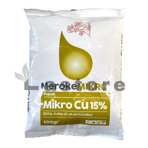 Pupuk Meroke MIKRO Cu 15% 500 gr EDTA Hidroponik Kemasan Pabrik