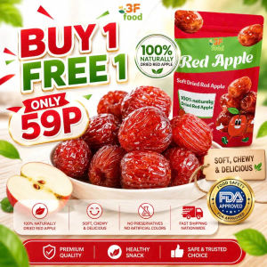 [BUY 1 TAKE 1] 3F Food Dried Red Apple DAILY FINES Healthy Fruit Snack Dried Apple From Vietnam 250G