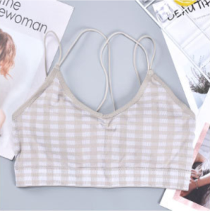 【Ready stock】 Seamless Bra No Steel Ring Thin Padded Breathable Sports Bra Gather Small Breast Sleep Bra