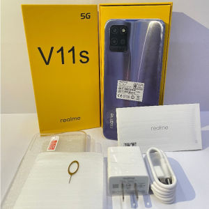 New Real Me V11s 5G Original Gaming phone 8GB+256GB Android Phone Fingerprint Smartphone Cellphone