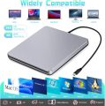 NOLYTH External DVD Drive USB C SuperDrive for, Slot-in CD DVD External Drive for, Portable DVD Burner Player Optical Disc Reader Drives for Laptop PC Computer Windows Desktop. 