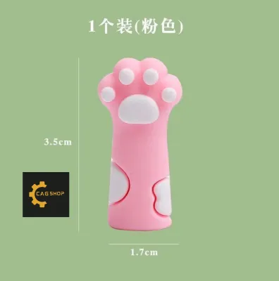 CAG SHOP Cat Pencil Cap Cartoon Silicone Pen Topper Covers For Kids Cute Pencil Extender Stationery School Supplies