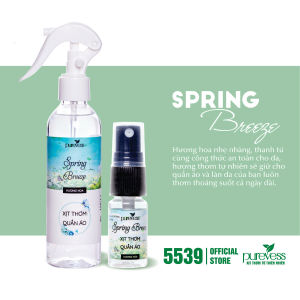 Chai xịt thơm quần áo Purevess dung tích 200 ml thơm lâu lưu hương lên đến 8 tiếng nhiều mùi lựa chọn – Shop 5539