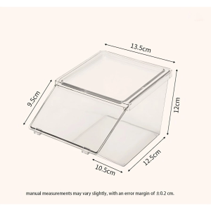 Acrylic Candy Storage Box with Lid for Tea Bags Coffee Capsules Snacks Multi Purpose Store Display Organizer OL