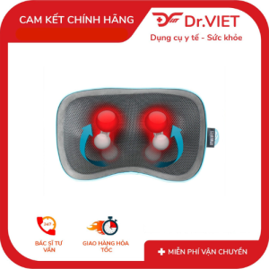 Gối massage Shiastu 3D công nghệ Gel - Pin sc5 GST-550HRC-EU