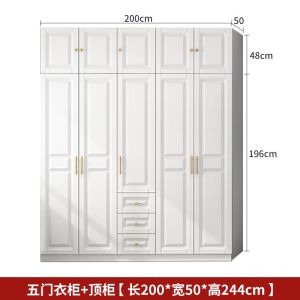 Closet Home Bedroom Desk All-In-One Cabinet Small Home Writing Desk Bookshelf Combination Closet