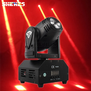 SHEHDS มินิ LED 10W แสงหัว RGBW ขยับได้ไฟเวทีไฟดีเจปาร์ตี้แสงการแสดงสด