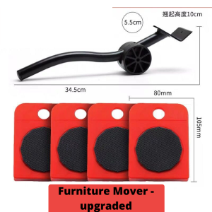 (READY STOCK) Furniture Lifter 4 Wheeled Mover Convenient Furniture Mover