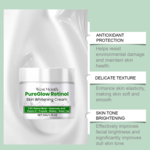 Brightening hydration and moisturizing softening cream Brightening Cream Pigmentation Skin rejuvenation Easy to carry Vitamin A Brightening Cream